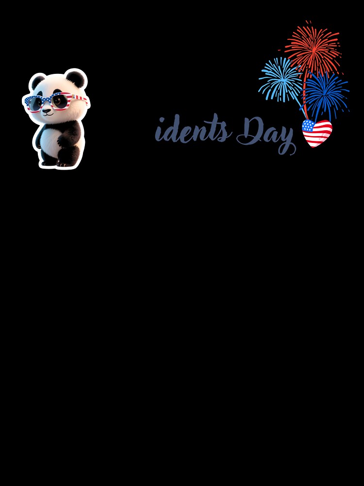 Cute Panda Patriotic USA Flag Sunglasses - Funny Presidents Day 2026 by fantasy.world