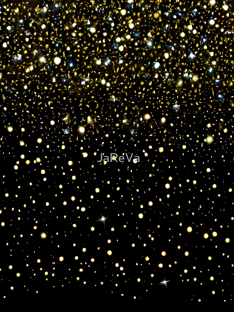 Printed image of golden glitter and sequins v7 by JaReVa