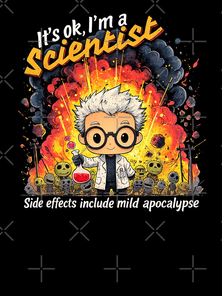 It’s OK, I’m a Scientist – Funny Science Experiment Apocalypse Humor by SoundStyleShop