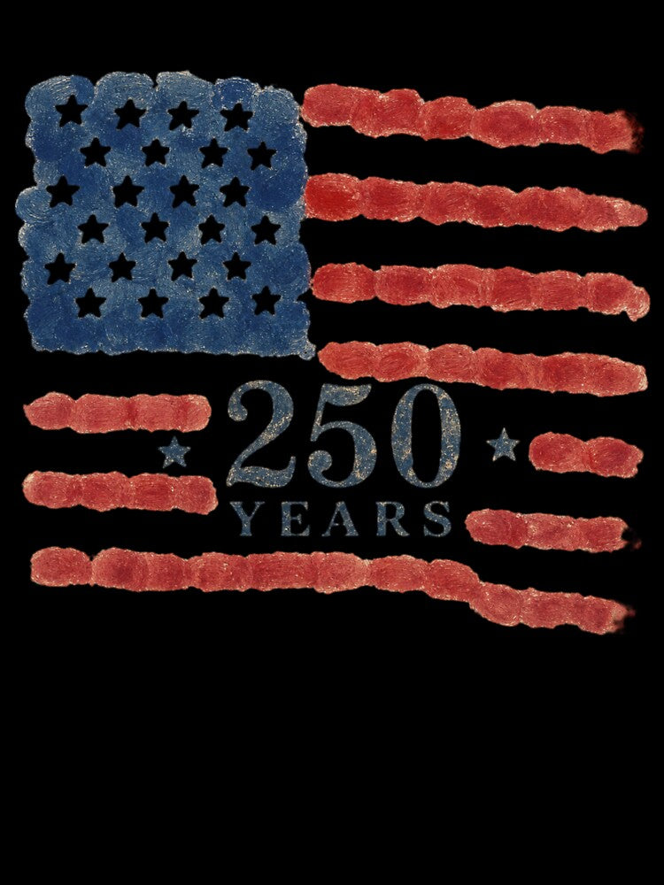 American flag 250 years by CREATINGMAD