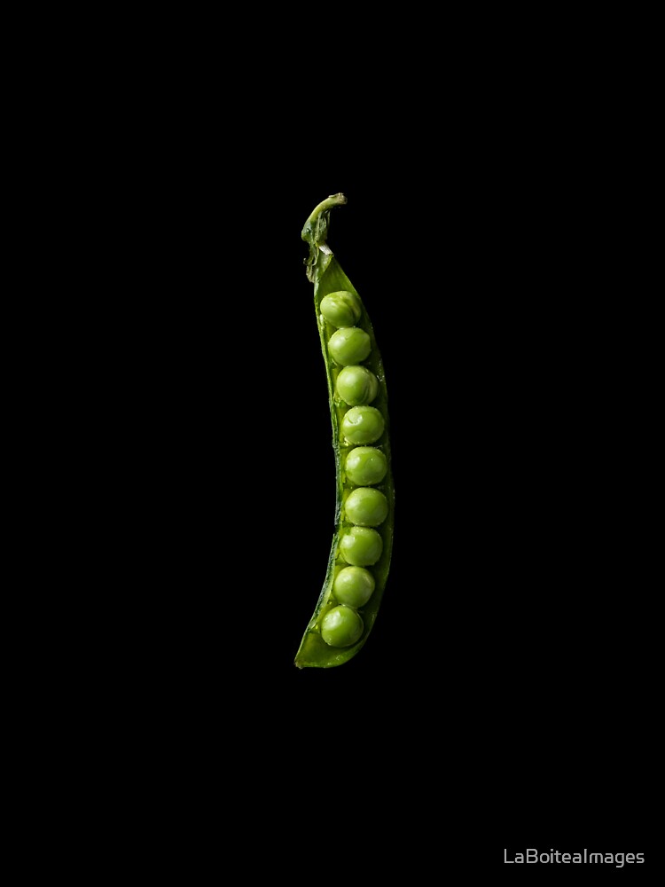 Pea pod by LaBoiteaImages