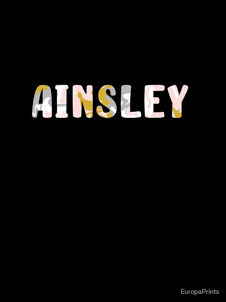 Ainsley Custom Name by EuropaPrints