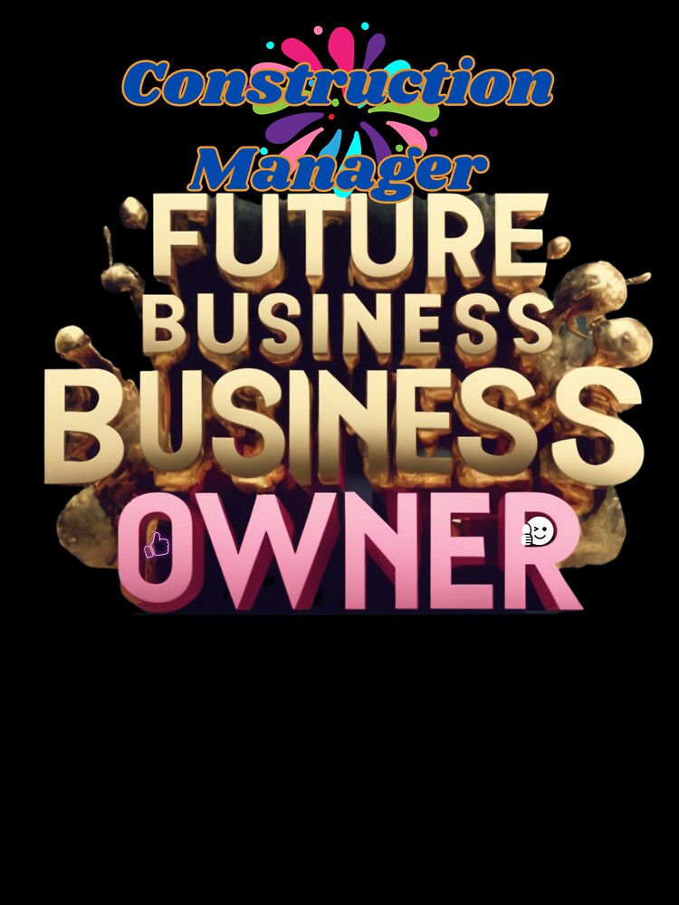 CONSTRUCTION MANAGER FUTURE BUSINESS OWNER, MOM, DAD, GIFT, PYJAMAS by carlos crane