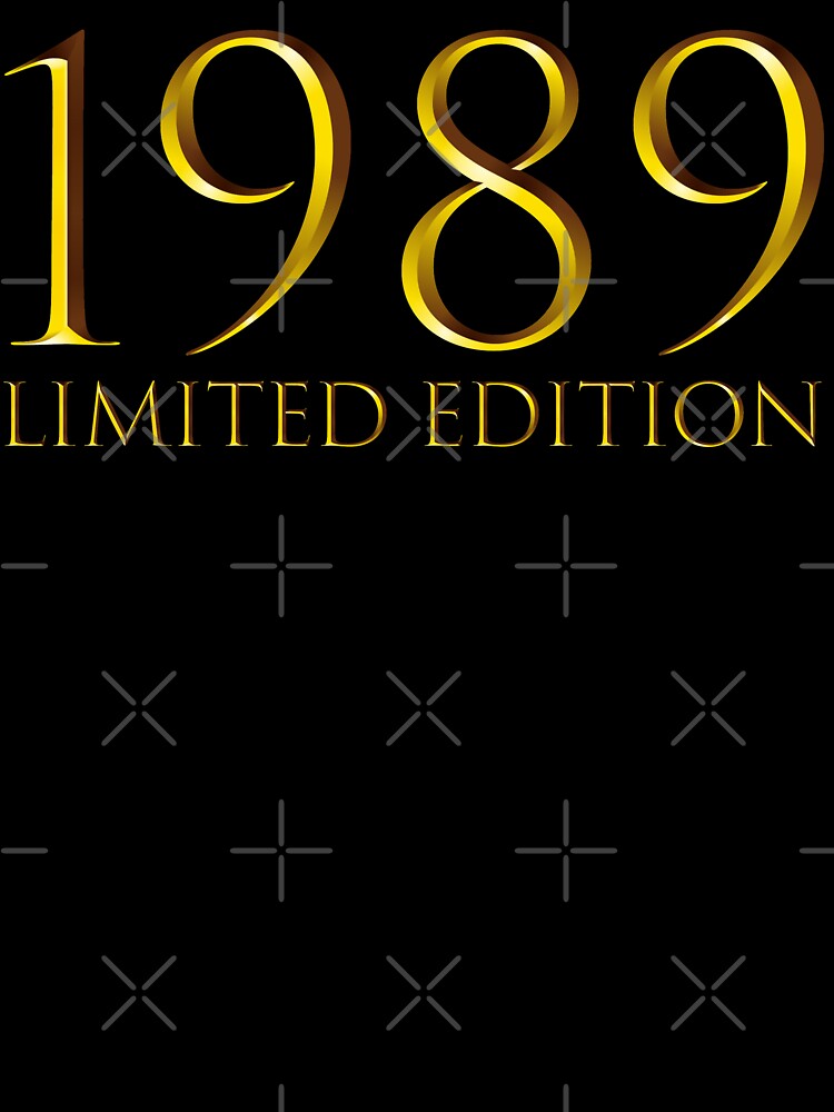 1989 Limited Edition 32 Years Old 32nd Birthday by DavisHasari