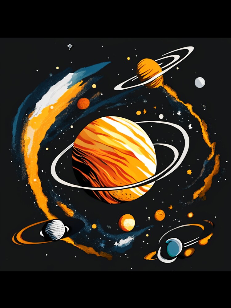 Hand drawn Galaxy by DesignExecutive
