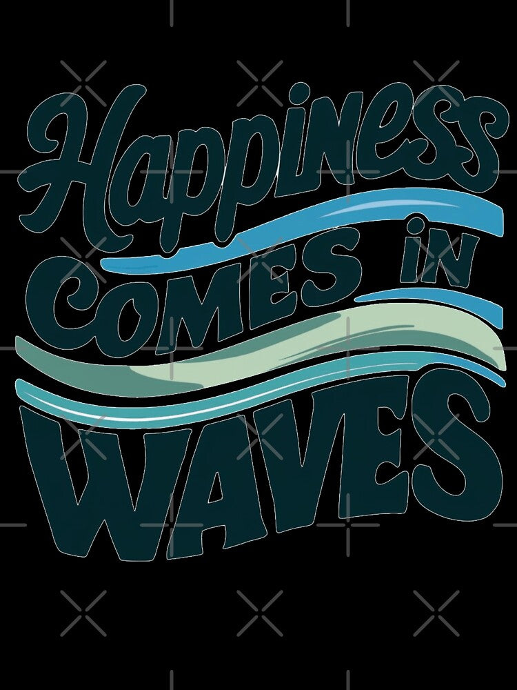 Happiness Comes in Waves by IWANNAIGUANA