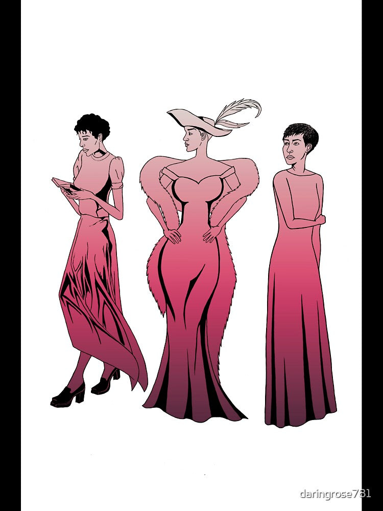 Three Lovely Ladies by daringrose781