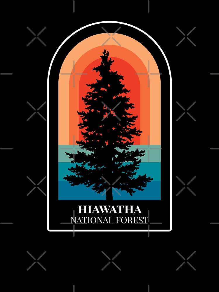 Hiawatha National Forest Nature Hiking Outdoors by toutwearapparel