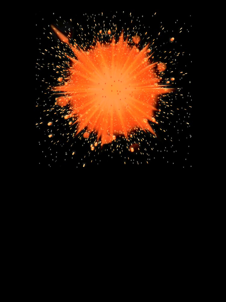 Red And Orange Gradient Pattern Design by Zareen Sayyed