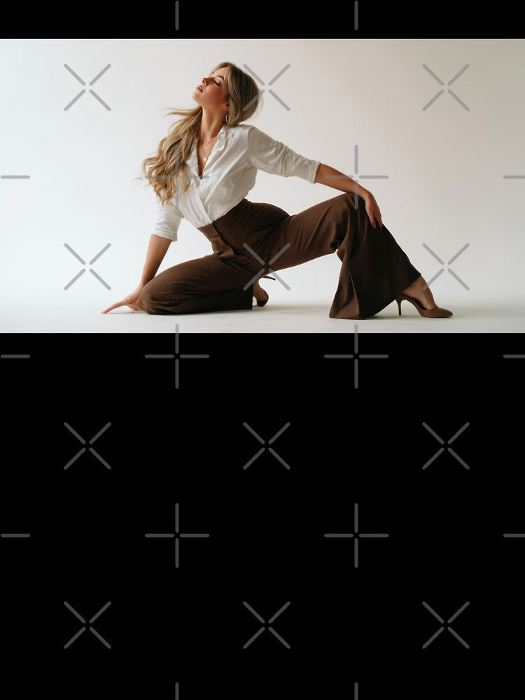 Elegant woman in casual pose by anytka