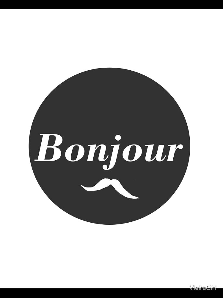 Bonjour Mustache by VieiraGirl