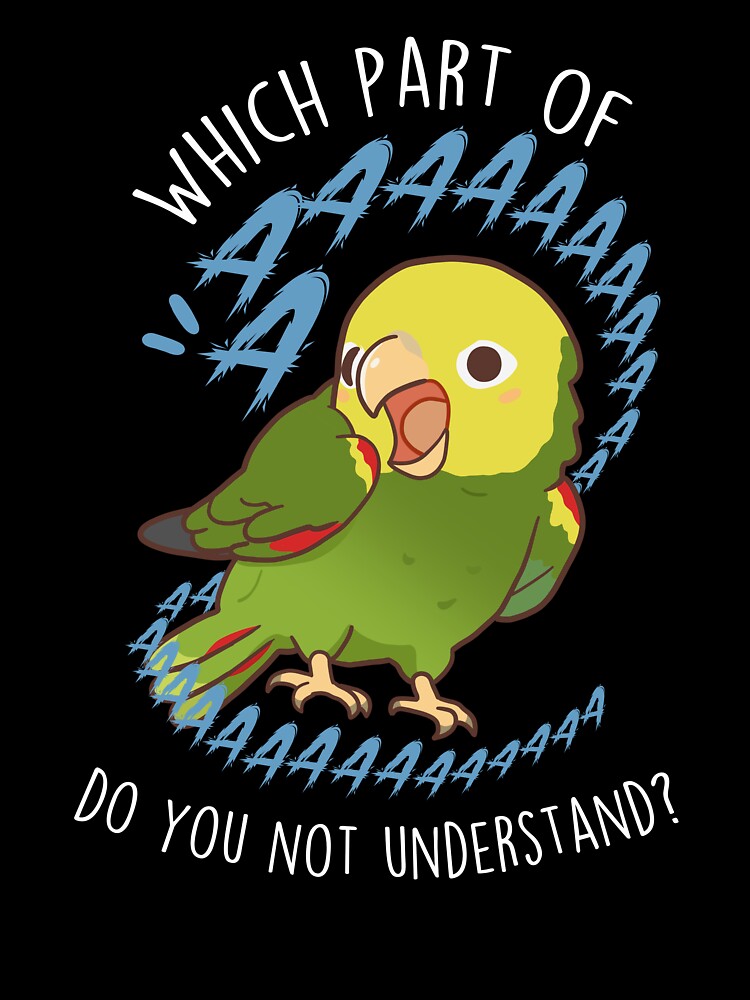 Double Yellow-Headed Amazon Parrot Aaaa by Clara Hollins