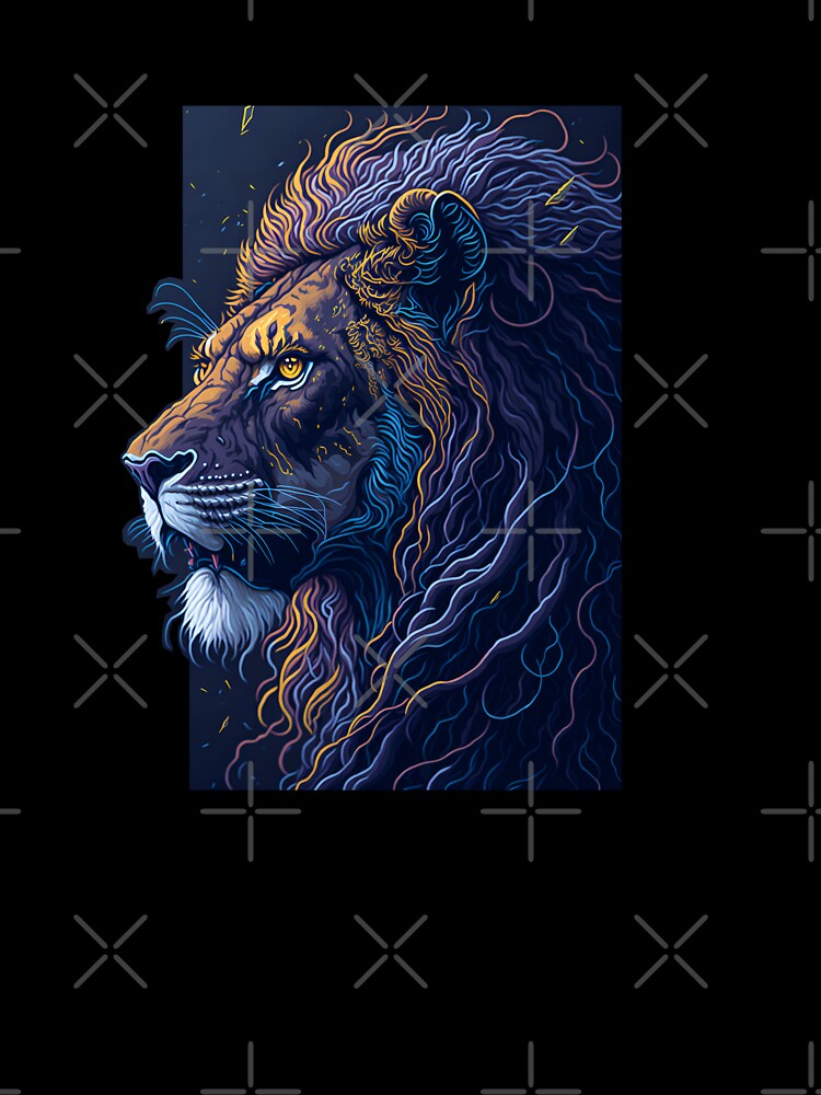 Neon Lion by Sidewinder82