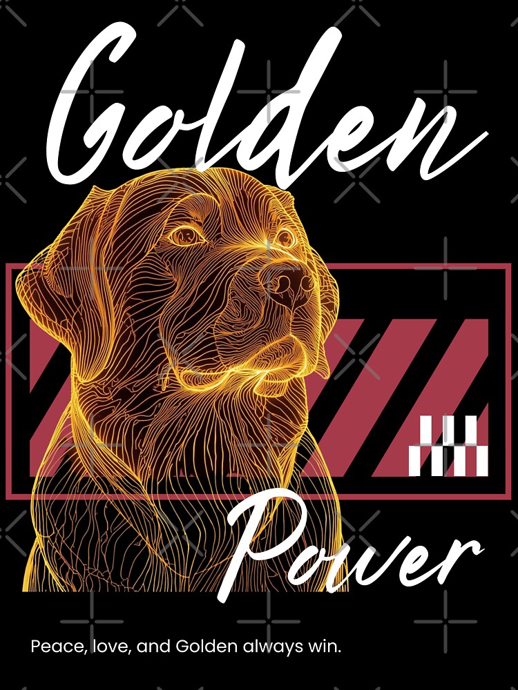 Golden Retriever Power by PatronesKawai