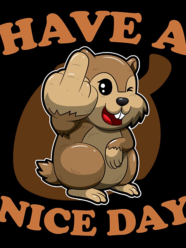 Have A Nice Day Middle Finger by athinh703