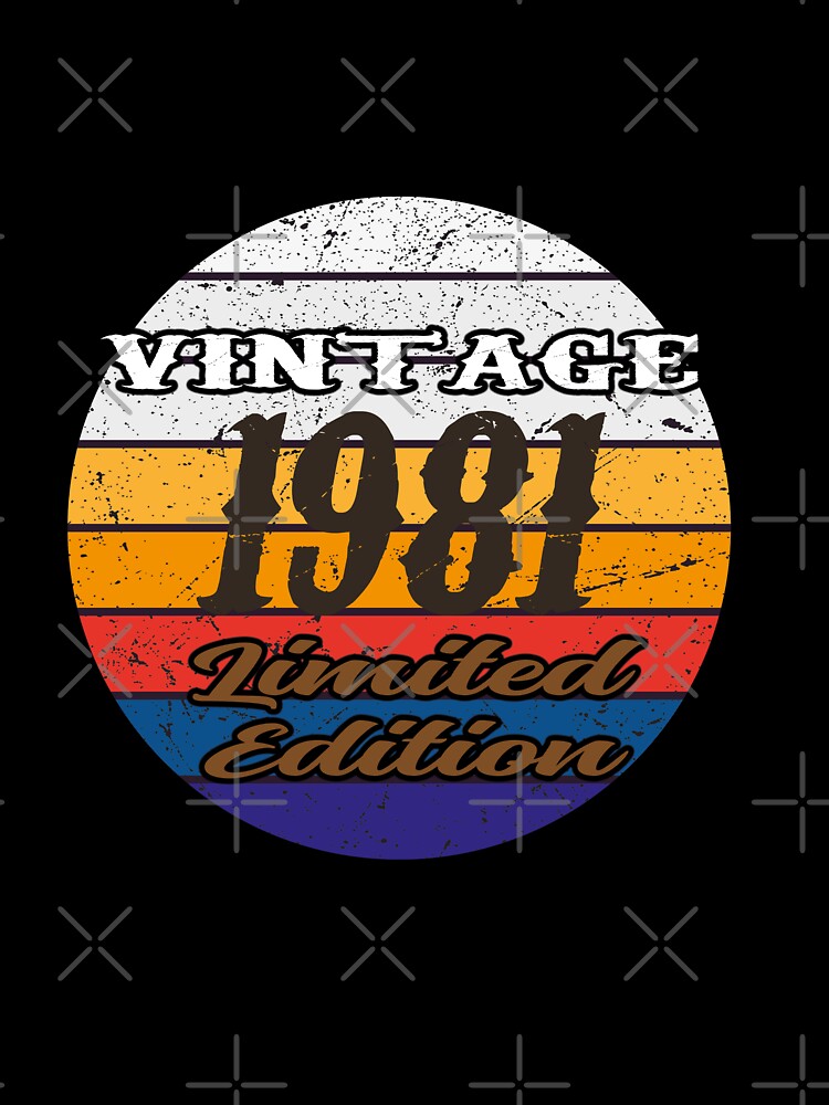 Vintage 1981 limited edition by justbejoker