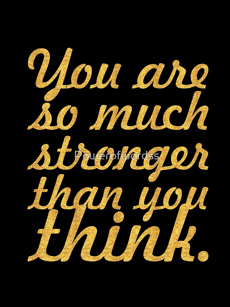 You are so much... Gym Motivational Quote by Powerofwordss