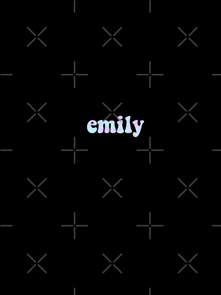 custom name design (emily) by createdbymia