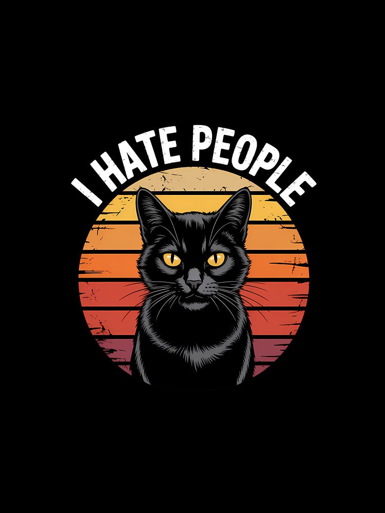Funny Cat Anti Social by LittleBO5