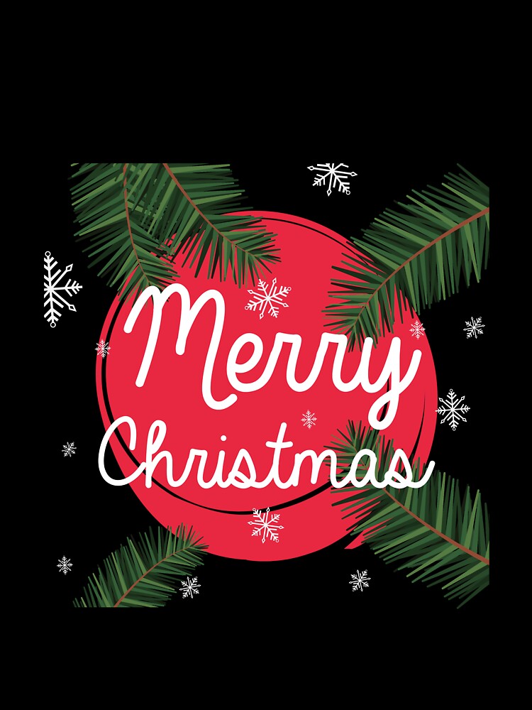 Merry Christmas Basic Novelty Quote December Graphic (1) by popotamfriends