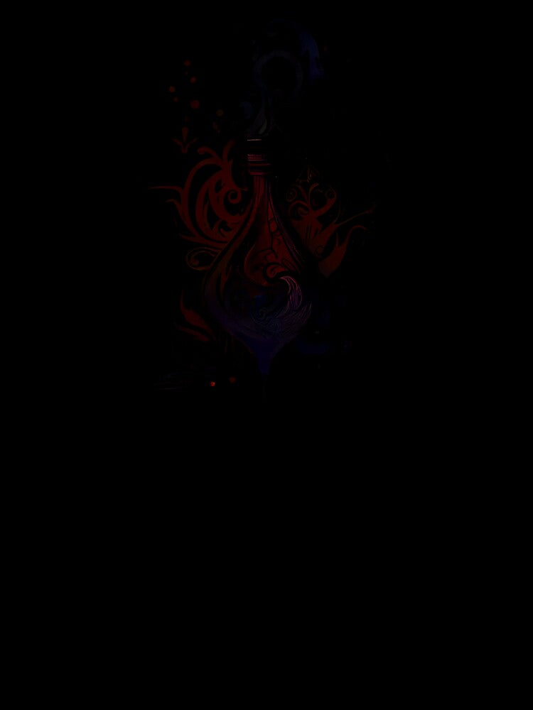 Tribal Magic Potion Silhouette by ShadowAndSlate