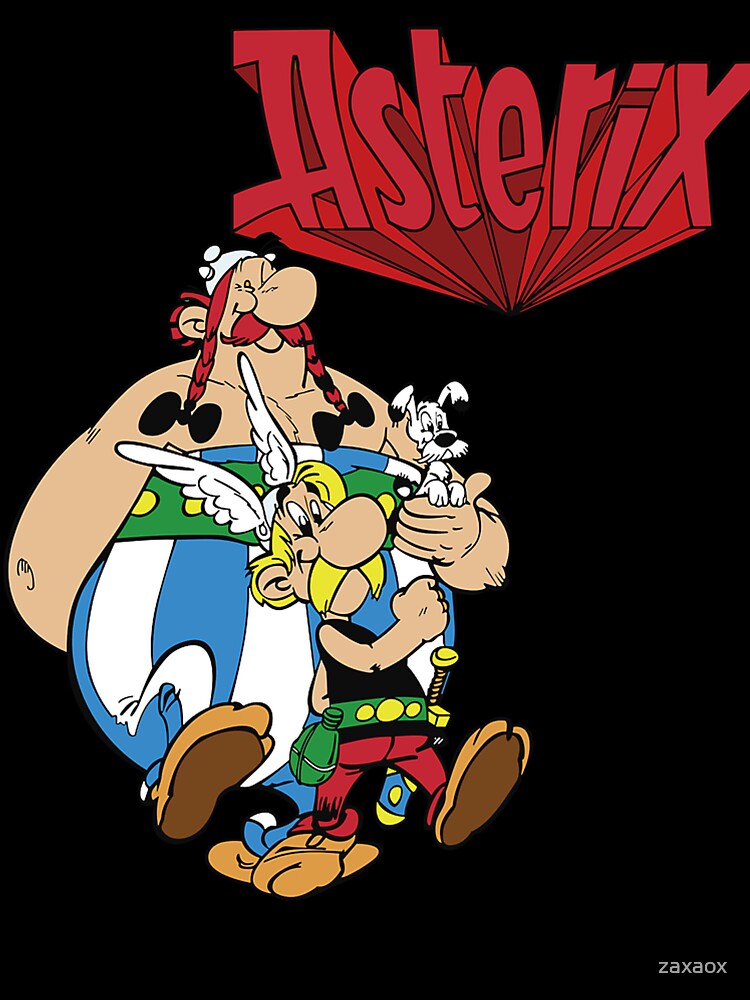 Printed Gallic Adventures Classic Video Game Asterix Printed Products by zaxaox
