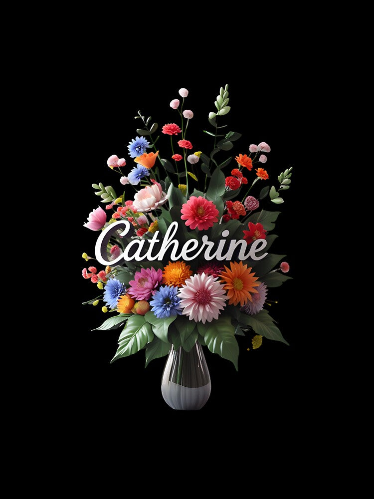 Personalized name florals by Elloracomplex