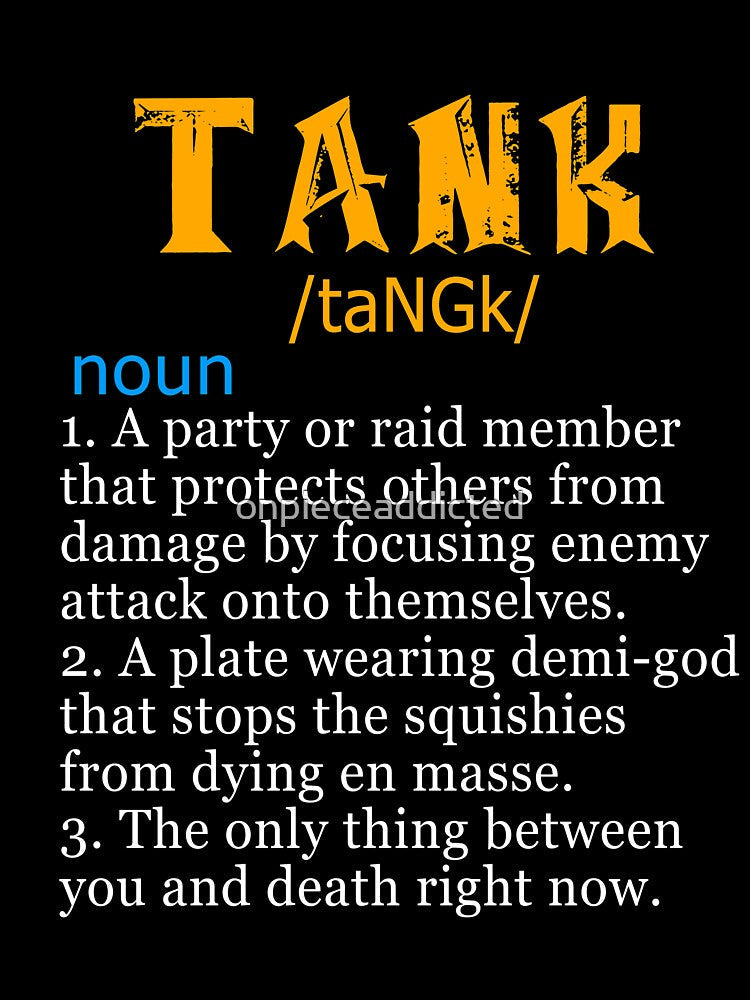 Funny Tank Shirt WoW T-Shirt Gaming by onpieceaddicted