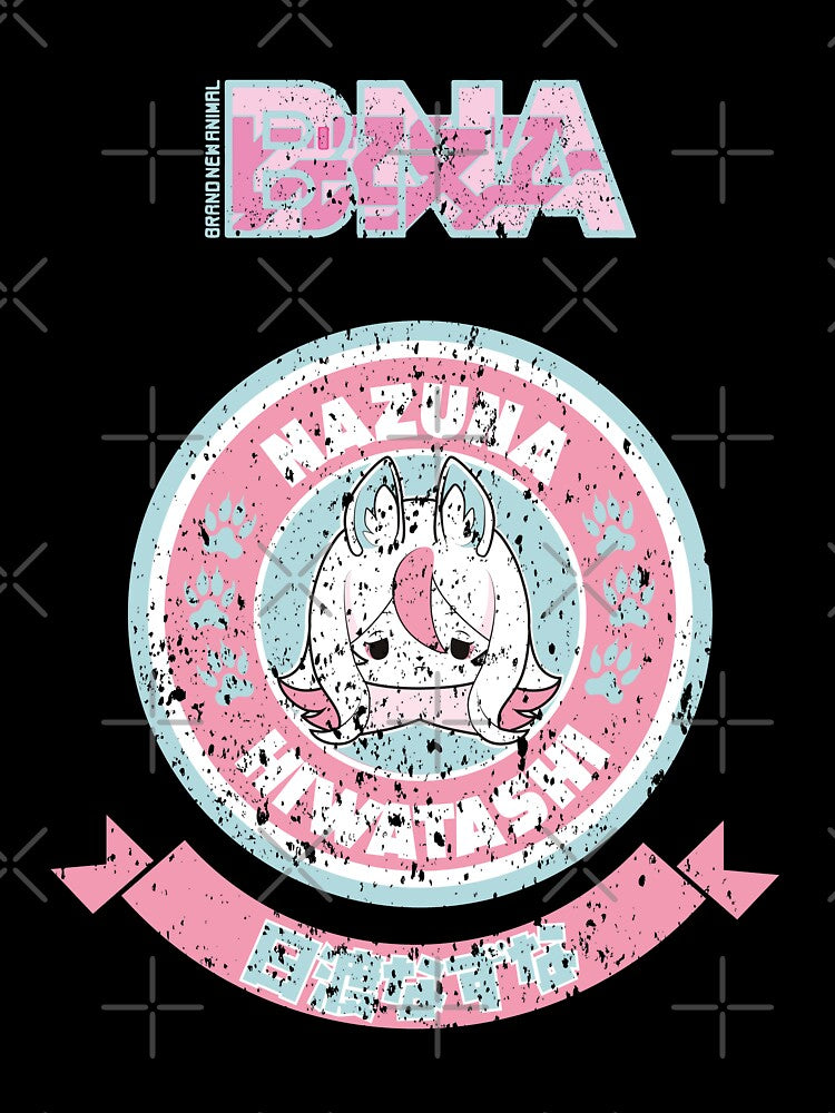 BRAND NEW ANIMAL (BNA): NAZUNA HIWATASHI CHIBI CIRCLE (GRUNGE STYLE) by FunGangStore