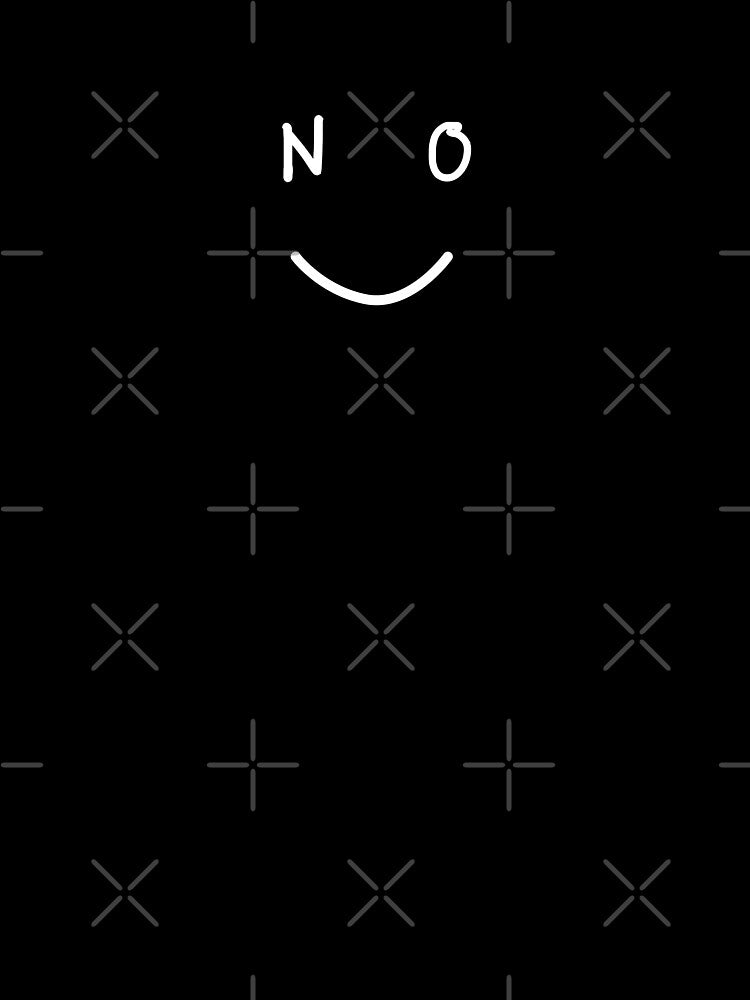 NO Minimalist Typography Statement Design by CreareAT