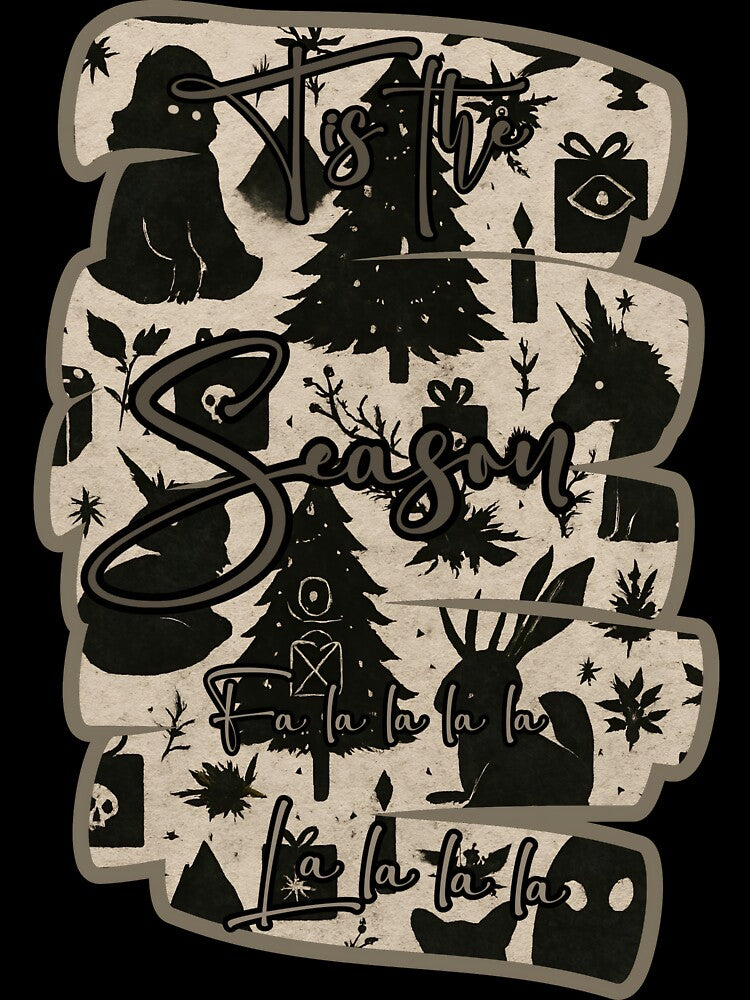 A Cryptid Christmas black by Beauteous-Wonders23