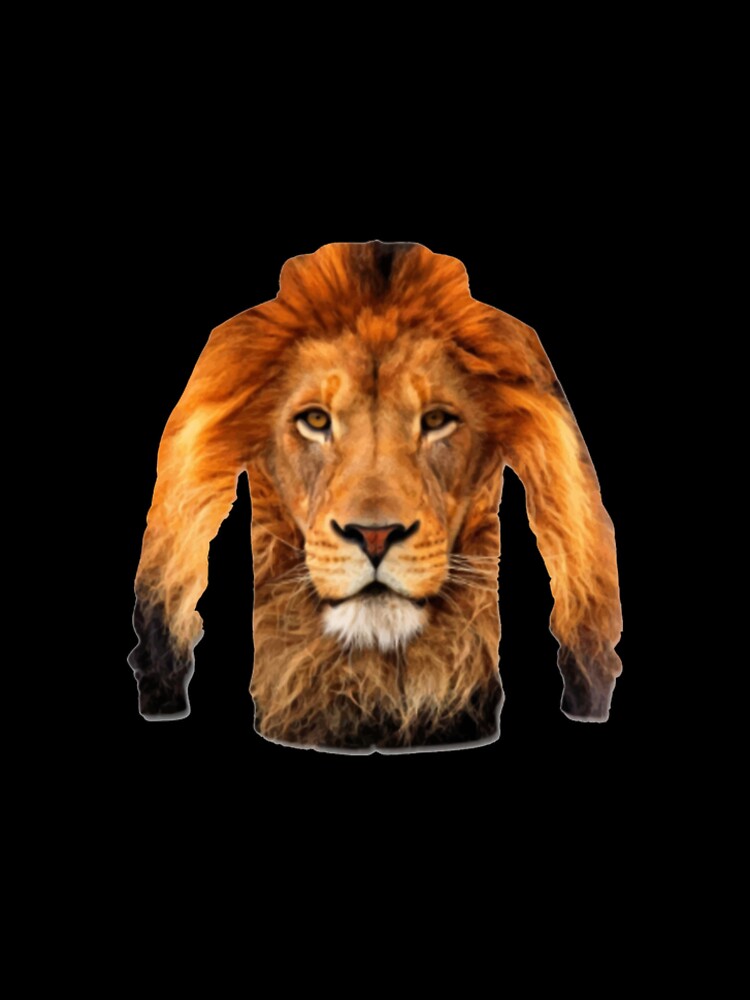 Ironic lion sweatshirt by asadoesstuff