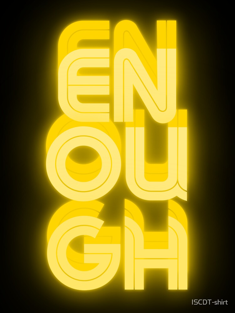Statement t-shirt by ISCDT-shirt