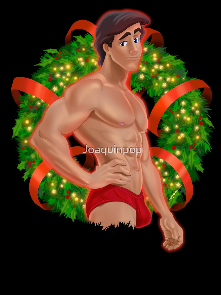 Eric – Christmas Charm Holiday Illustration / Festive Holiday Art by Joaquinpop