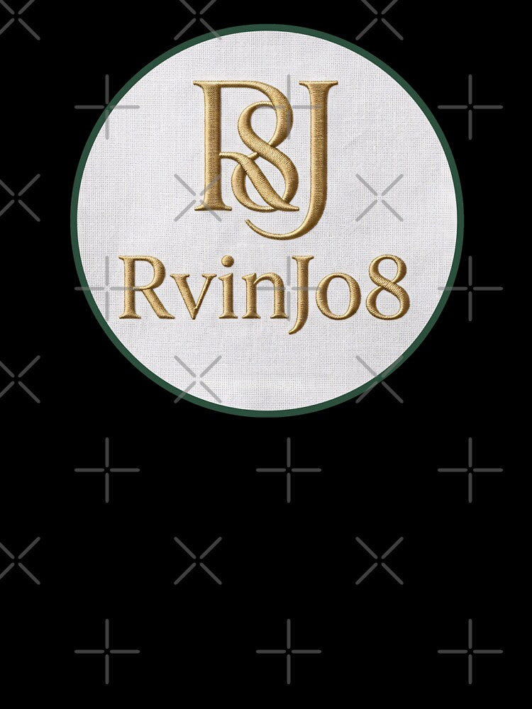 RvinJo8 Logo – Minimal Modern Streetwear Brand Design by PING 999 STUDIO