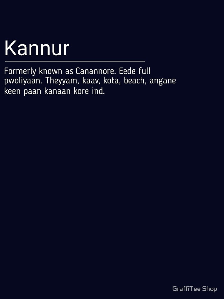 Wiki Kerala_ Kannur by GraffiTee Shop