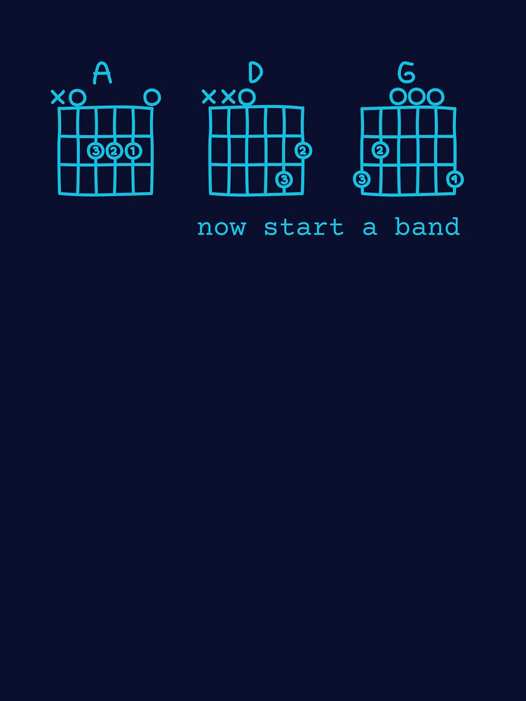 Now start a band - Funny design for guitar players and music lovers by Something Clever