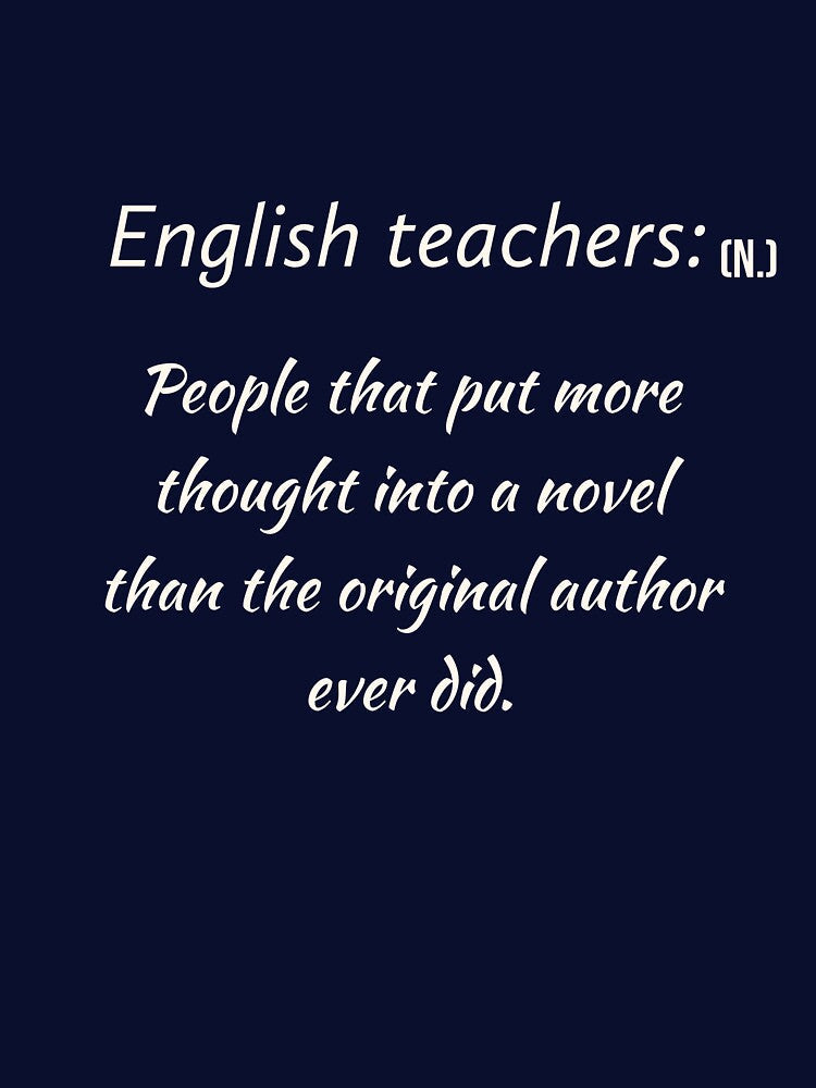 English teachers defined by Veritas2816
