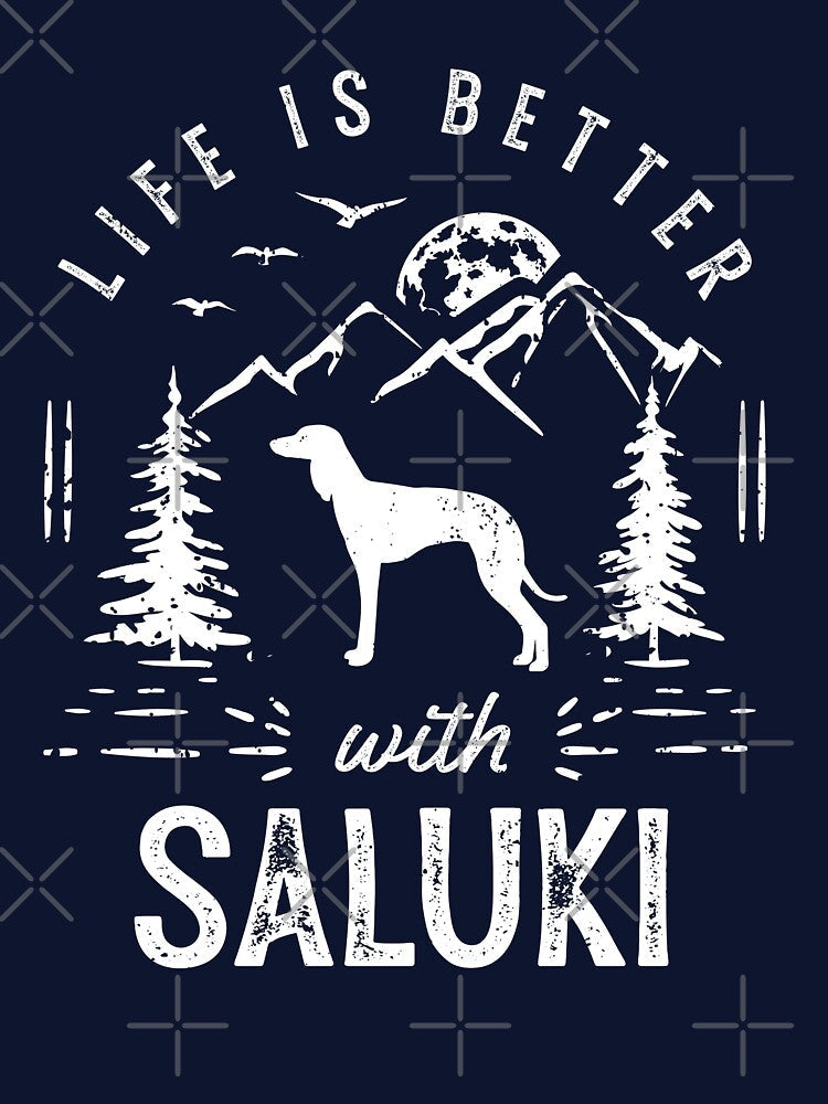Life is Better with Saluki Dog by rafaeltto