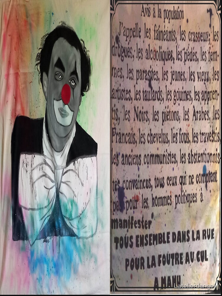 Coluche by Latelierdangel
