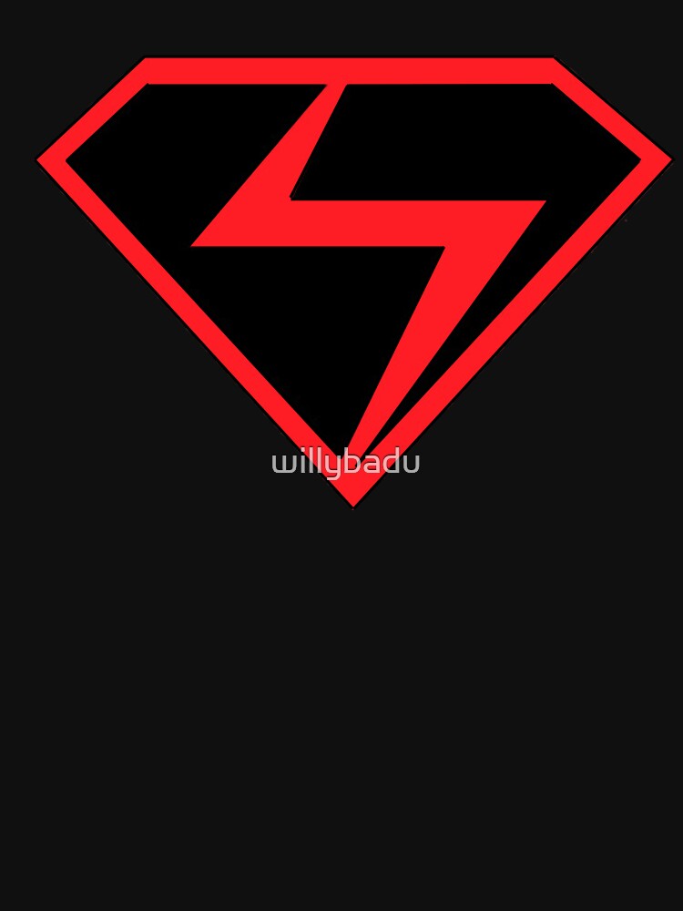 Overman Black Light Rave Symbol by willybadu