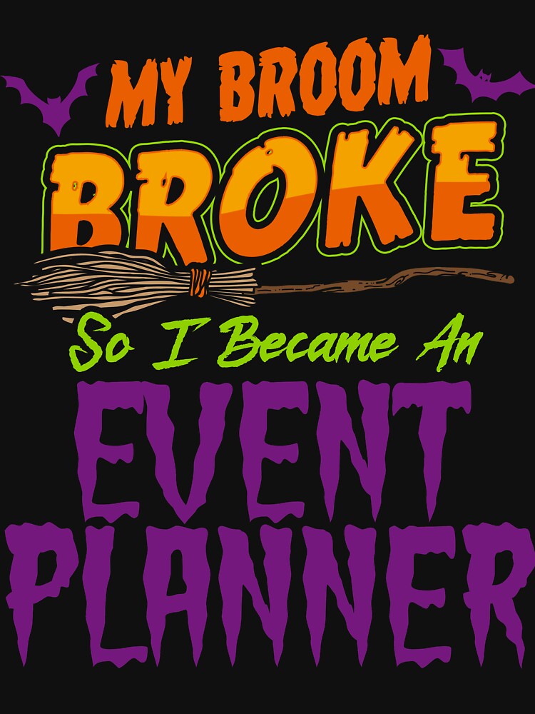 Event planner Haloween funnyshirt by drimel