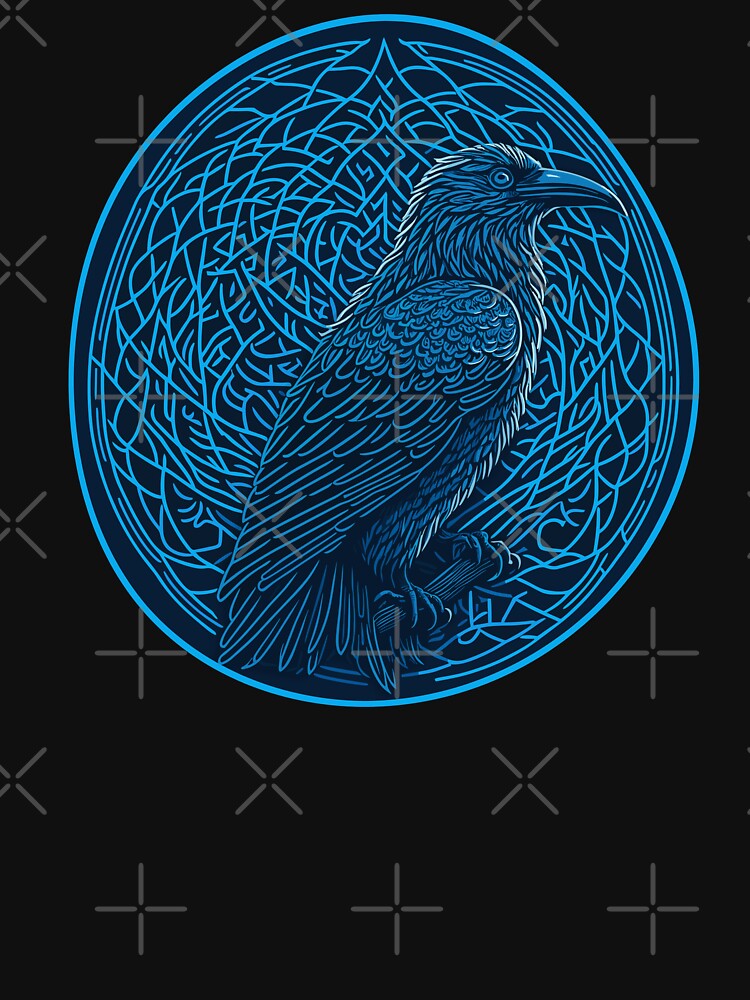 Celtic Raven Illustration by NordicBadger