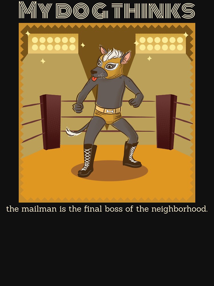 Dog thinks the mailman is the final boss by Funlatable