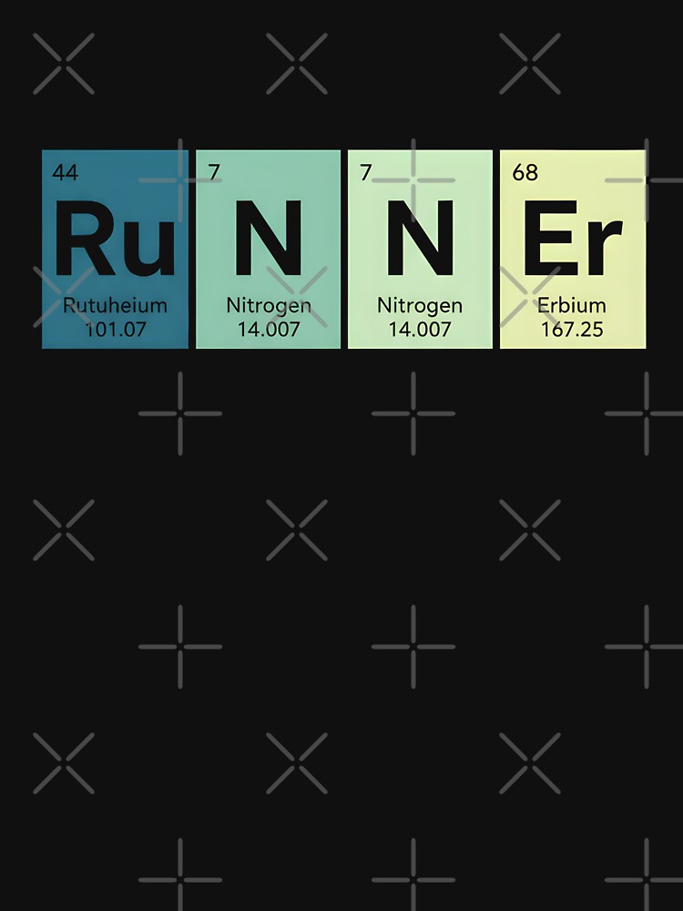Periodic Elements Runner Science by Nocturnal-Vines