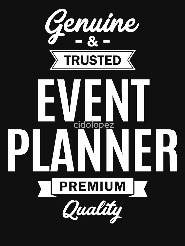Event Planner Job Title Gift by cidolopez