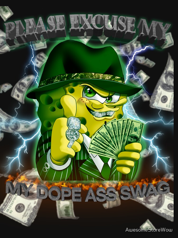 Gangster Spongebob PEMDAS Shirt by AwesomeStoreWow