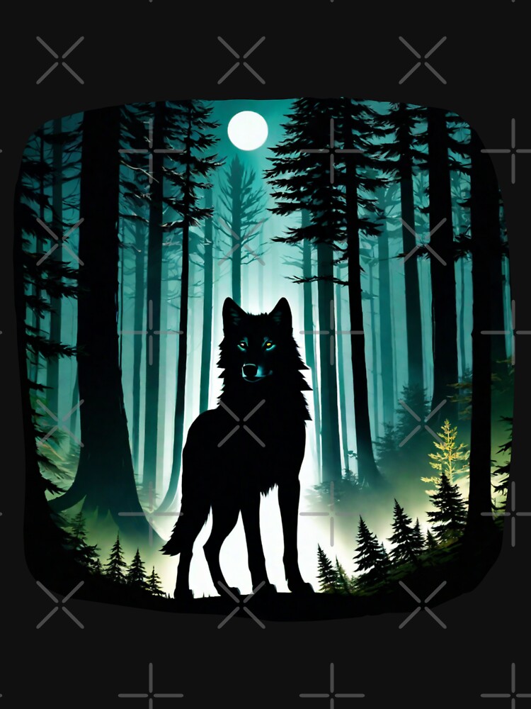 Midnight Wolf by Toms Tee