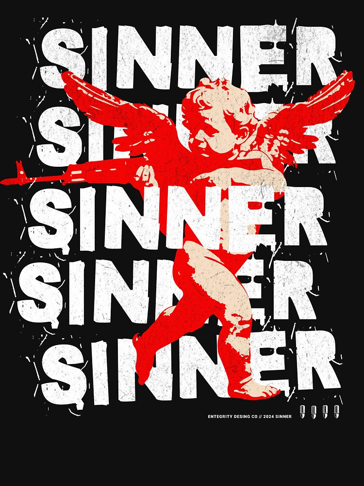 Funny Cute Sinner Church Cupid by Mac7734