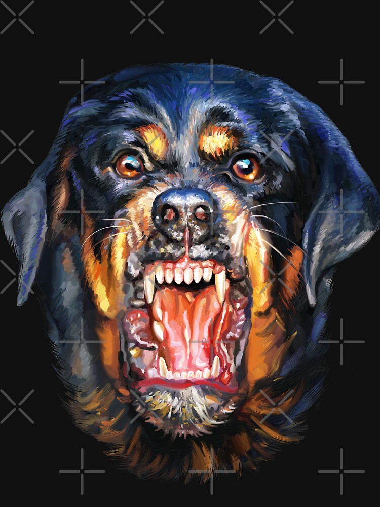 Vicious Rottweiler Dog by Fox-Republic